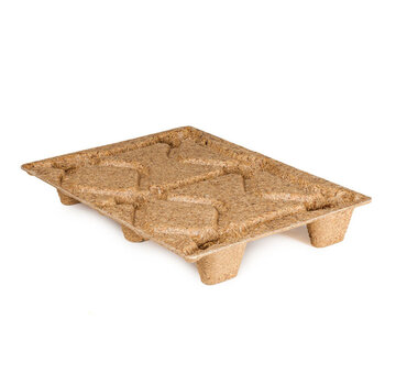 Palette en fibre de bois 60 x 80 cm - jusqu'à 500 kg