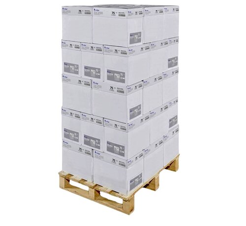 Specipack Kopieerpapier A4 75 grams wit doos 2.500 vel - FSC gecertificeerd - Pallet met 240 pakken