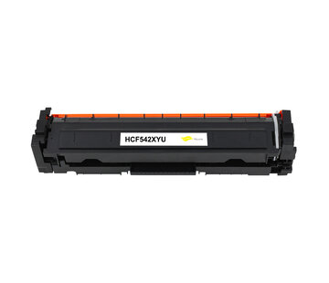 Huismerk HP CF542X/Cartridge 054H Yellow (203X) - Capaciteit: 2.500 pagina's