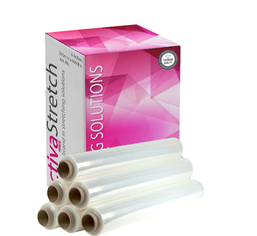 Specipack Film étirable 6 rouleaux Ultra (30 my) Adhésif et transparent sur une face