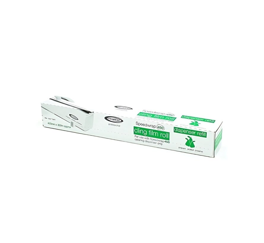 Film traiteur Speedwrap 45 cm x 300 mètres - Paquet de 3 rouleaux