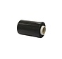 30 Mini Rollen Stretchfolie Wikkelfolie 23 my Zwart - 10 cm x 250 m per bundelfolie rol