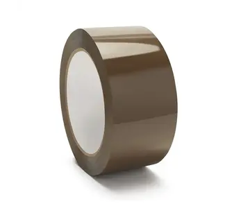 Doos met 36 rollen Verpakkingstape Tape Power - 35 my - Bruine Tape