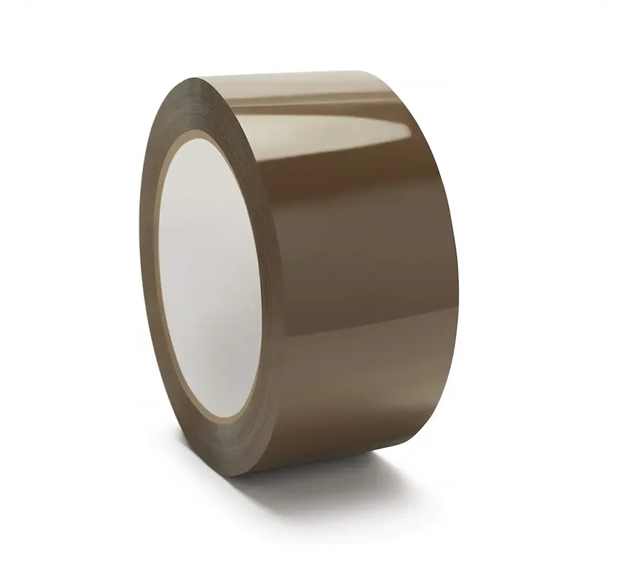 Doos met 36 rollen Verpakkingstape Tape Power - 35 my - Bruine Tape