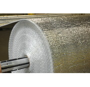 Specipack Papier bulle avec aluminium 125 cm x 50 m 150 my - Convient pour l'isolation