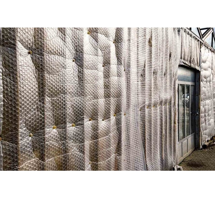 Noppenfolie met aluminium 125 cm x 50 m 150 my - Geschikt voor Isolatie