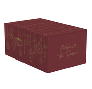 Specipack Geschenkdozen kerst - rood - 490 x 390 x 270 mm - bundel met 15 dozen