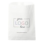 Sacs en papier imprimés - 17 x 25 cm - Blanc - Boîte de 1 000 sacs imprimés