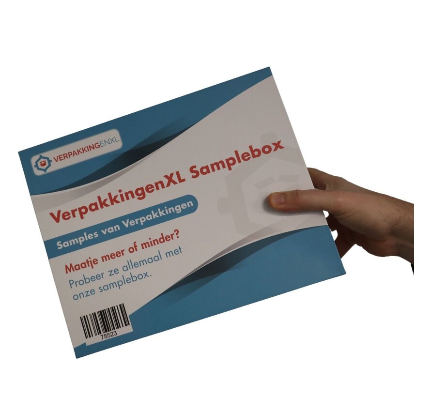 Boîte à échantillons PackagingXL - Échantillons d'emballages