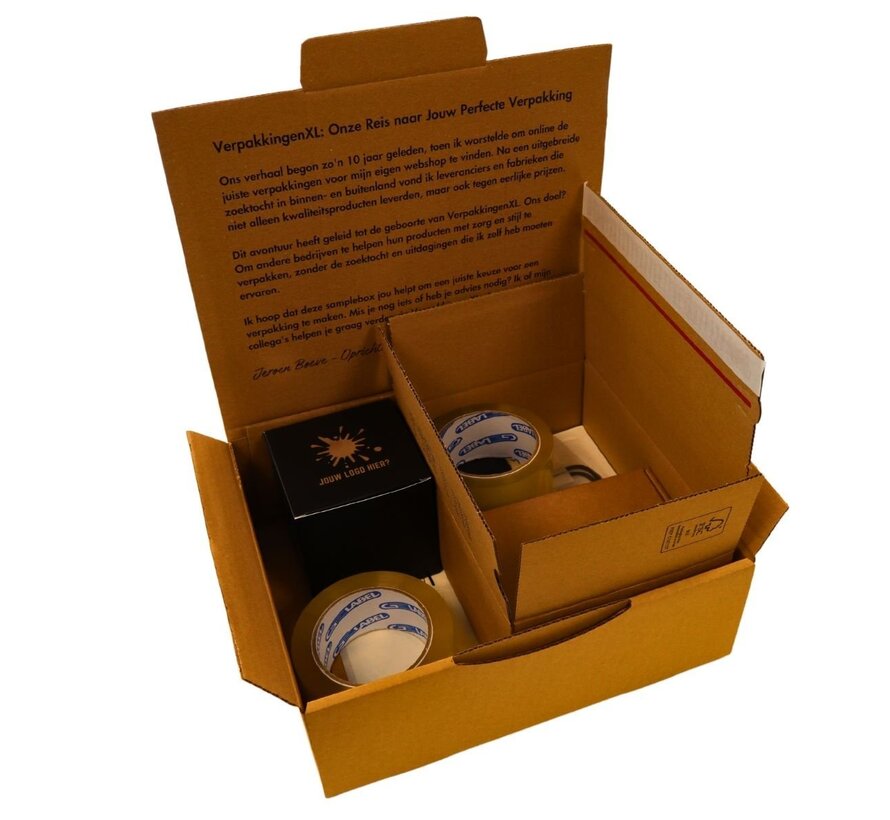 Boîte à échantillons PackagingXL - Échantillons d'emballages