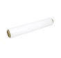 Stretchfolie Handrollen Wit 6 stuks Basic 20 my eenzijdig Klevend - 50 cm x 300 m - Doos met 6 rollen witte Palletfolie