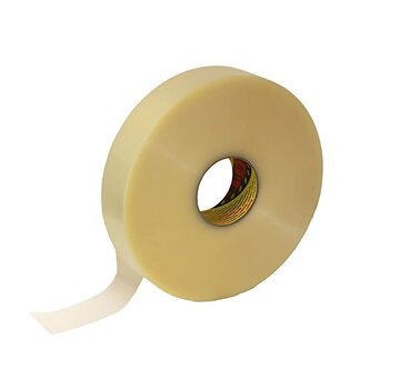 Ruban machine transparent 48 mm x 990 mètres - Couche adhésive thermofusible