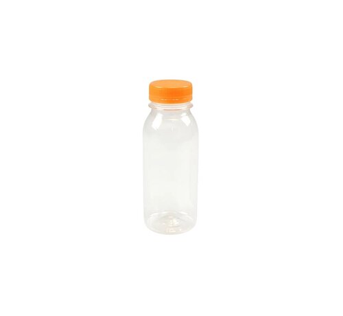 PET fles 250ml - Inclusief dop - Doos met 200 stuks