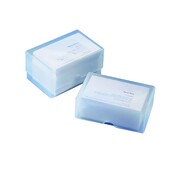 Boîtes transparentes pour cartes de visite en PP - 97 x 62 x 36 mm - Convient pour 100 cartes - Emballage de 250 pièces
