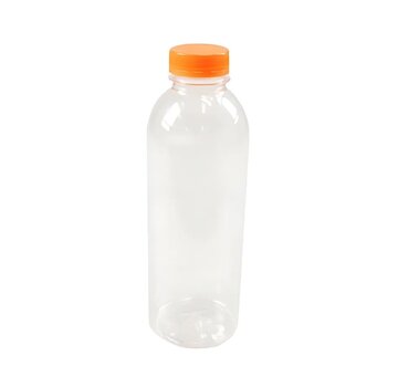 PET fles 1000ml - Inclusief dop - Doos met 70 stuks