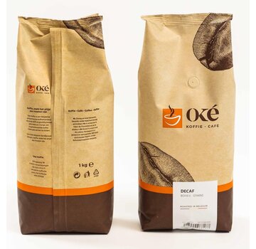 Grains de café Okay, sac de 1 kg, Deca