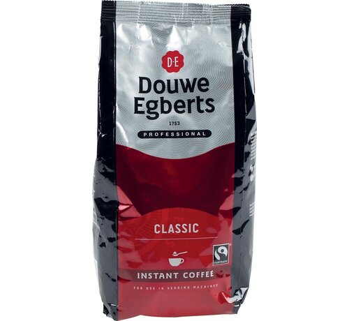Café instantané Douwe Egberts, Classic, commerce équitable, paquet de 300g