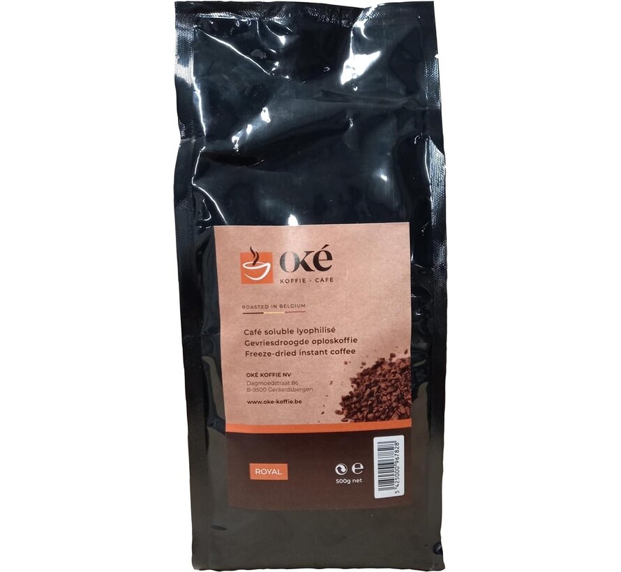 Oké Koffie instant koffie Royal, pak van 500 gram