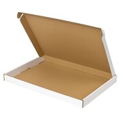 Specipack Boîte aux lettres en carton ondulé E-wave 370 x 260 x 30 mm - XXL - Blanc - Lot de 50 boîtes postales