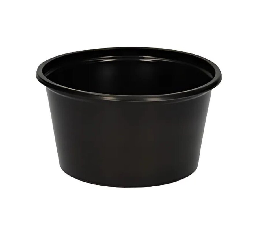 Saucière - 100cc - Saucière noire - 70,3 mm - 1 000 pièces