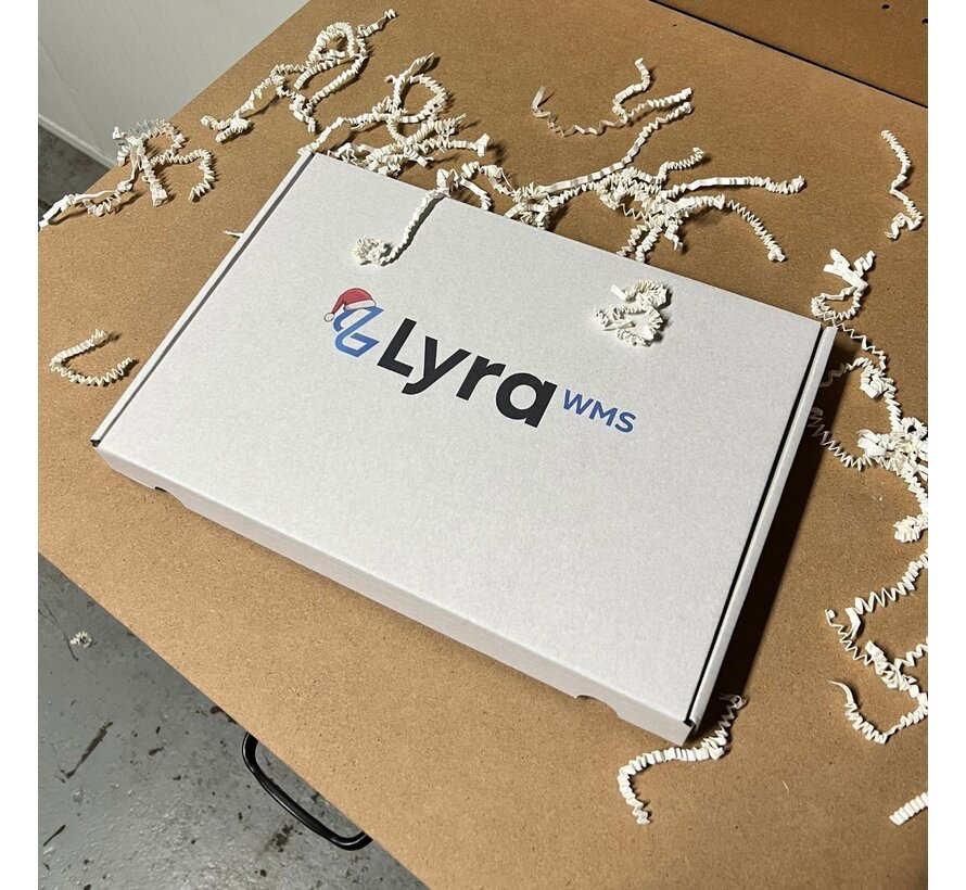 Boîte aux lettres en carton ondulé E-corrugated printed 350 x 225 x 30 mm XL White - Lot de 100 boîtes aux lettres imprimées avec votre propre design