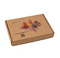 Boîte aux lettres en carton ondulé E-corrugated imprimé 370 x 260 x 30 mm XXL Brown - Lot de 100 boîtes aux lettres imprimées avec votre propre design