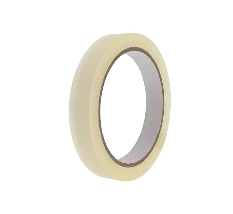 PP acryl tape 12 mm x 66 mtr - Doos met 12 rollen