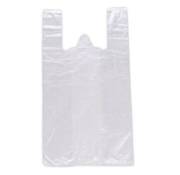 Sac à bretelles 25 x 6 x 50 cm LDPE - Transparent 24 µm - Boîte de 1.000 pièces