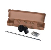Jeu de roues pour support de sac - Convient pour 300, 400 et 1400 litres