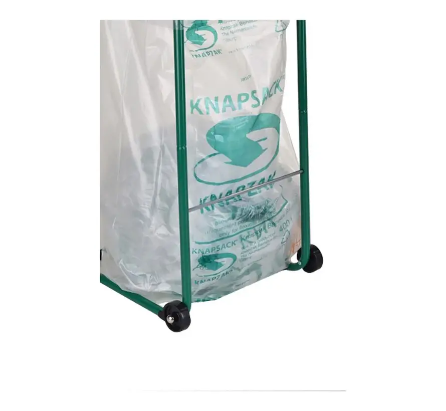 Jeu de roues pour support de sac - Convient pour 300, 400 et 1400 litres