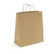 Specipack Papieren tasjes - 32 x 12 x 41 cm - Gedraaid koord - 200 stuks