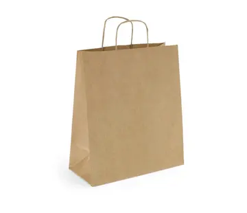 Specipack Sacs en papier - 32 x 12 x 41 cm - Cordon torsadé - 200 pièces