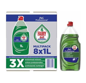 Dreft Fairy Original Afwasmiddel - 8 x 1 liter - P&G Professional