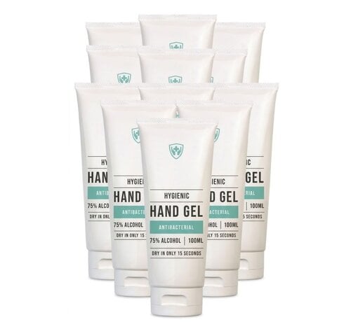 Lot économique de gel hydroalcoolique à 75 % d'alcool (12 x 100 ml)