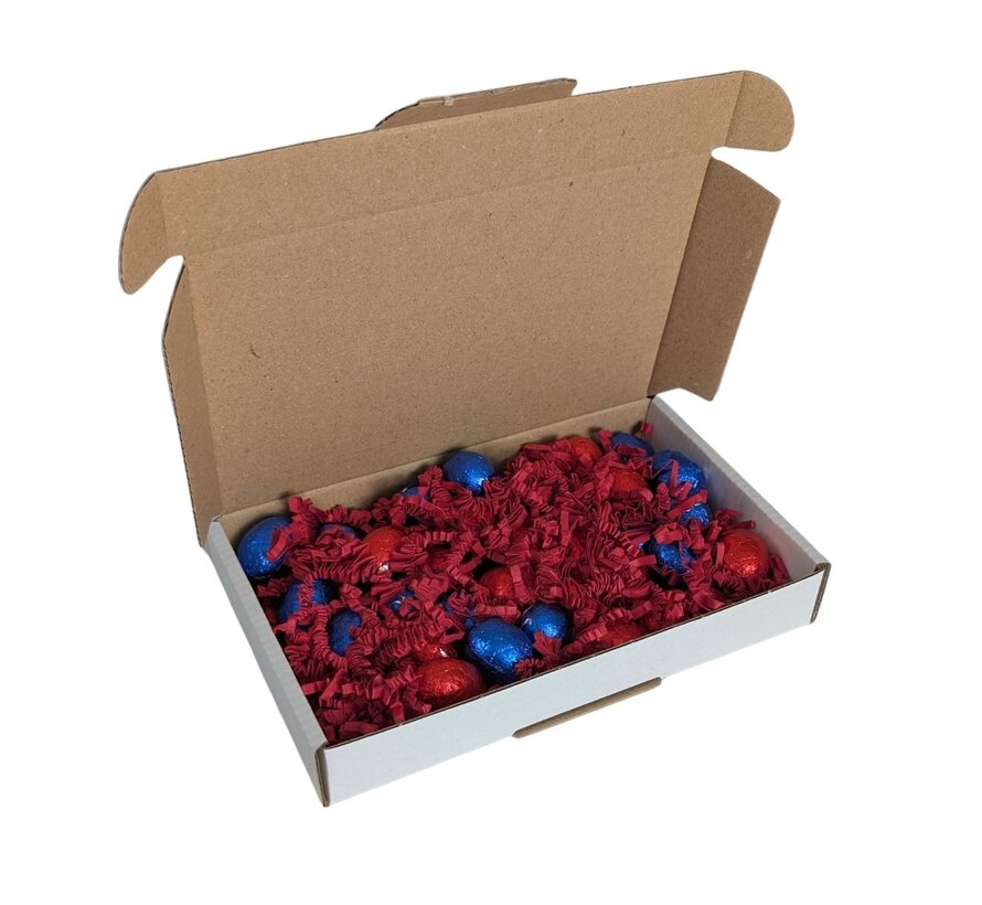 Boîtes aux lettres de Pâques - 180 x 115 x 30 mm A6 Blanc - 100 pièces