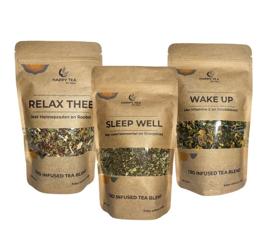 Bedrukte stazakken kraft - 1000ml - 180x225mm - 200 stuks