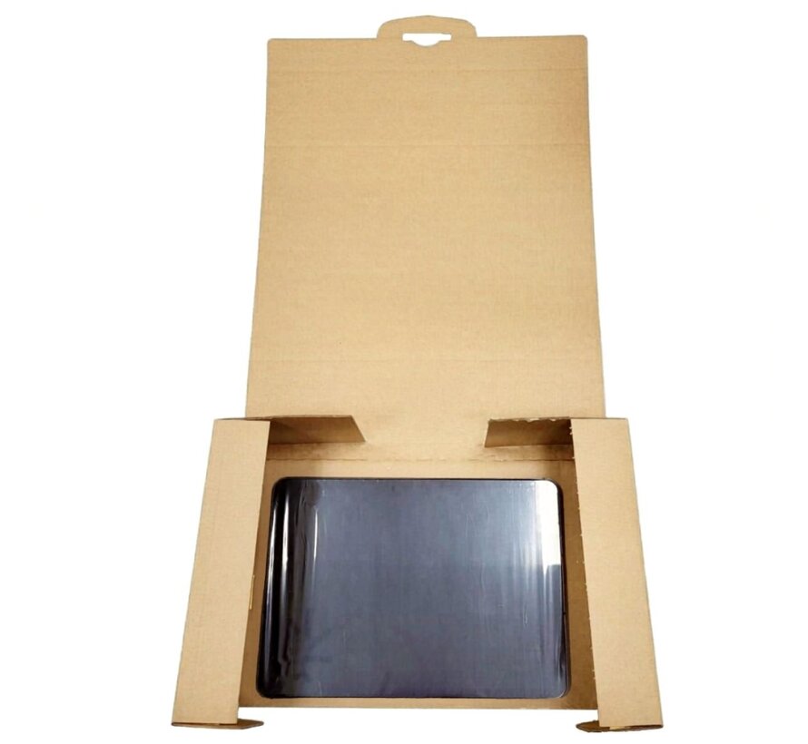 Emballage de fixation pour tablettes - 310 x 200 x 50 mm - Complet avec film de maintien