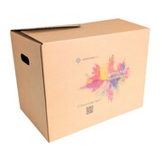 Specipack Carton de déménagement imprimé - Lot de 10 cartons personnalisés avec votre propre design