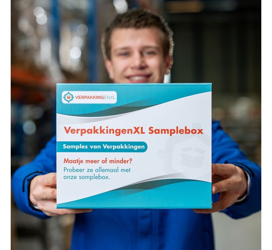 Boîte à échantillons PackagingXL - Échantillons d'emballages