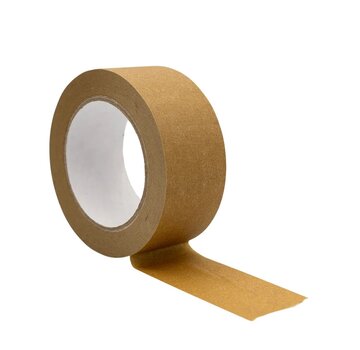 Specipack Ruban adhésif papier - 50 mm x 50 m - Carton de 36 rouleaux - Mandrin 76 mm