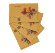 Enveloppes à bulles brunes F imprimées - Enveloppe à bulles 220 x 340 mm imprimée avec votre propre design - Boîte de 100 pièces