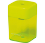 Taille-crayon 1 trou avec réservoir - Métal - Jaune
