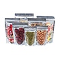 Transparante stazakken met gemetalliseerde achterzijde - 1.800 ml - PET / METPET / CPP - Doos 250 stuks