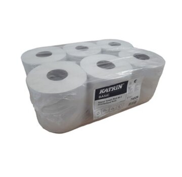 Poetsrol Midi - 19 cm x 78 meter - Verpakking met 6 rollen