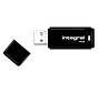 Integral USB 2.0-stick 16GB - zwart - per stuk