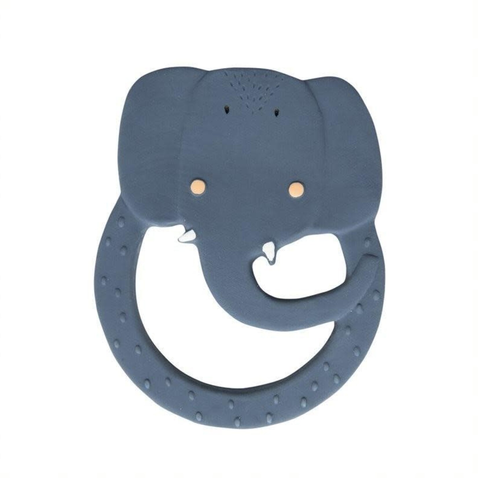 Trixie Trixie - Natuurlijk rubber ronde bijtring - Mrs. Elephant