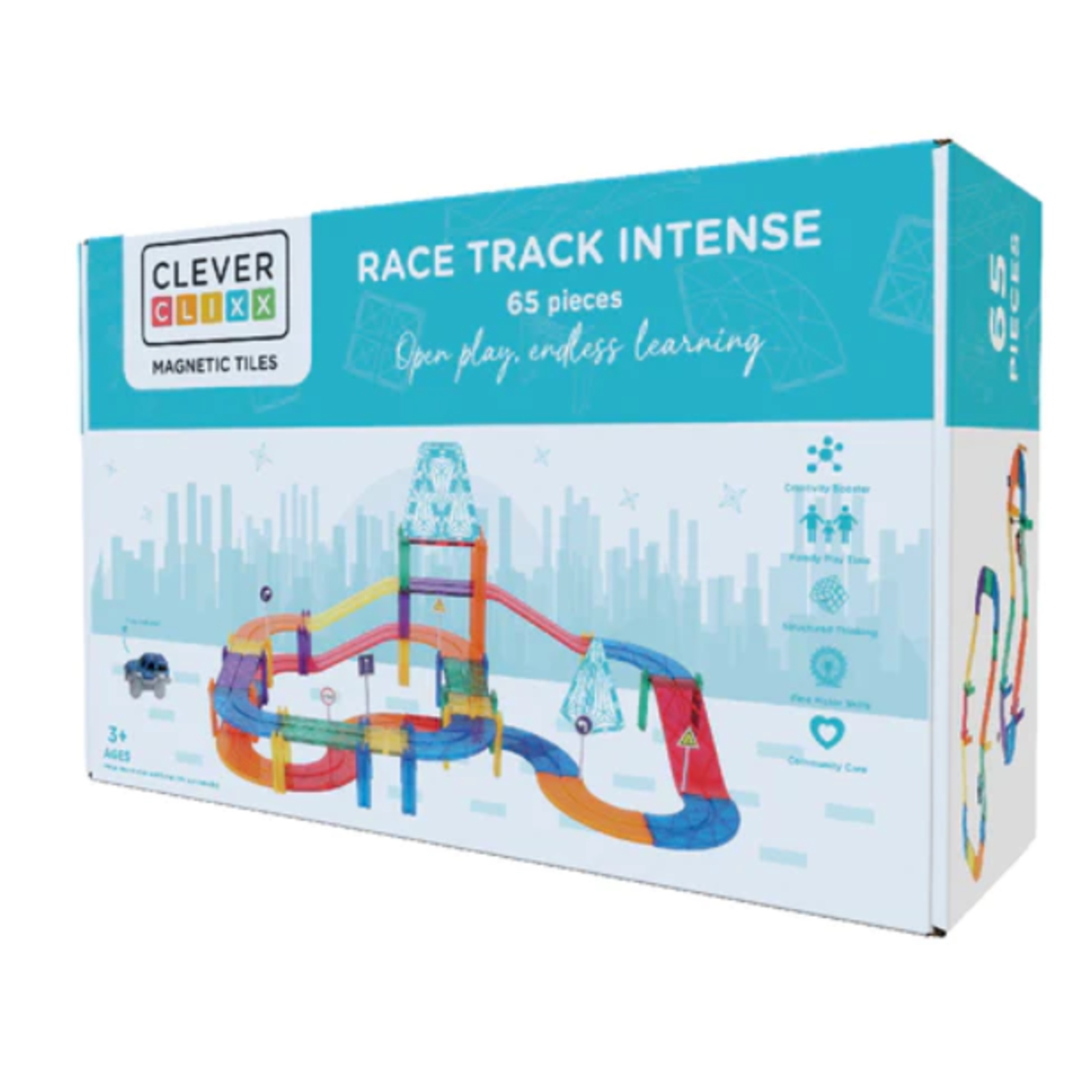 Cleverclixx Cleverclixx - Race Track Intense | 65 Stuks