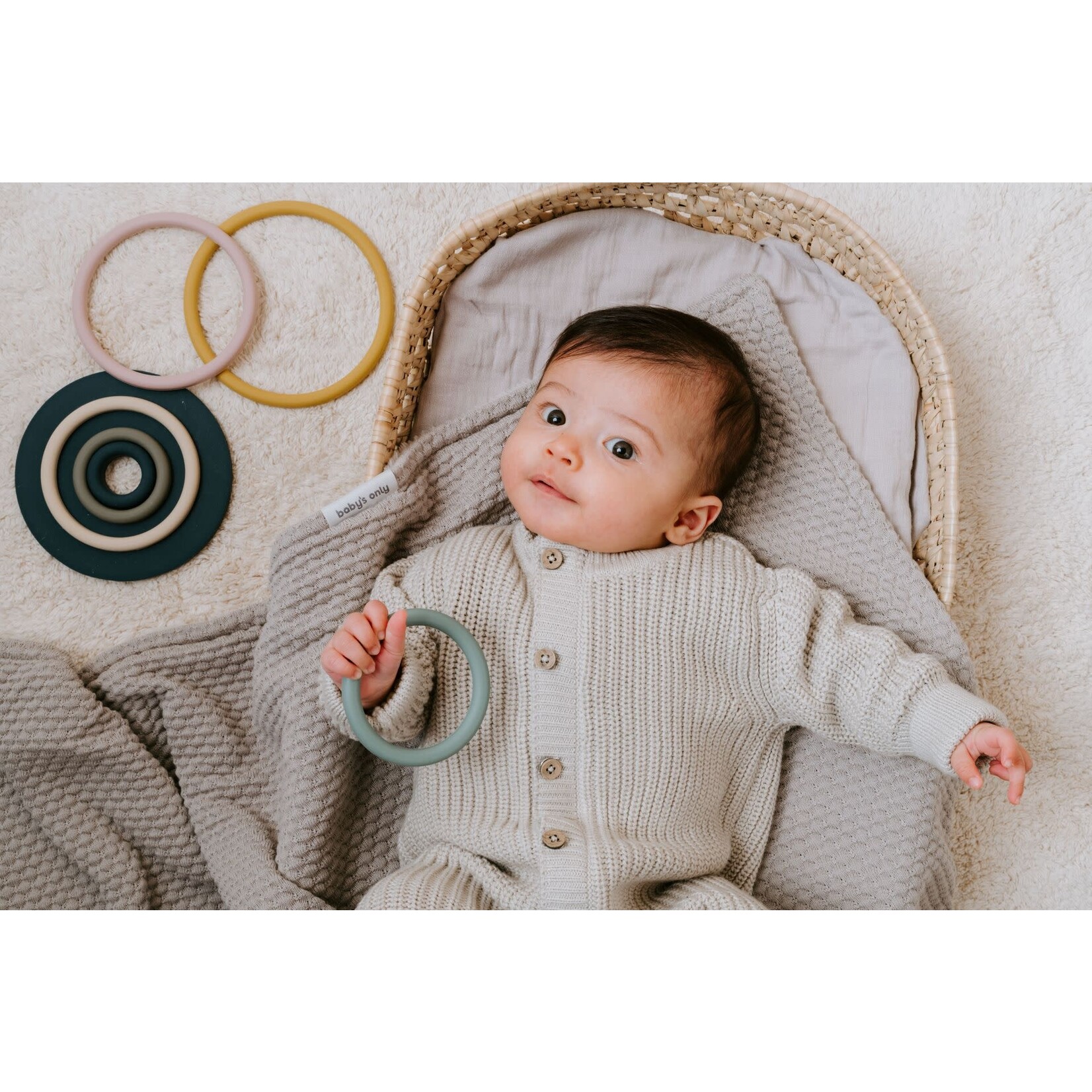 Baby's Only Baby's Only - Vormenpuzzel cirkel earth