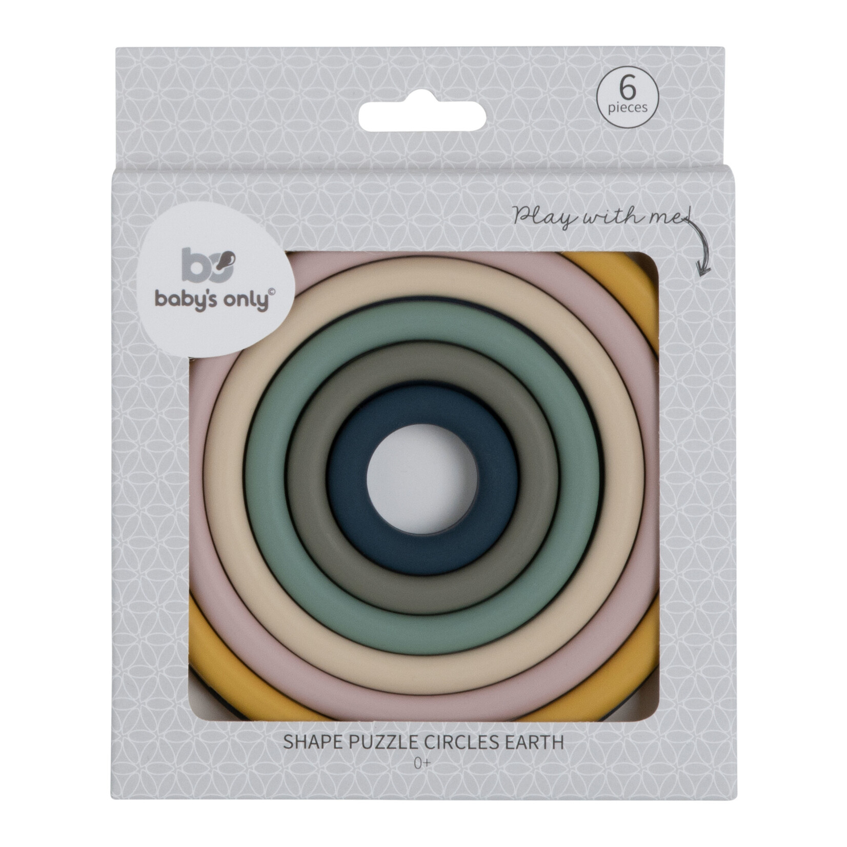 Baby's Only Baby's Only - Vormenpuzzel cirkel earth