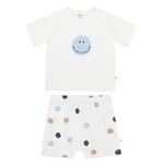 Lassig Lässig - Short Sleeve Set GOTS Smile milky